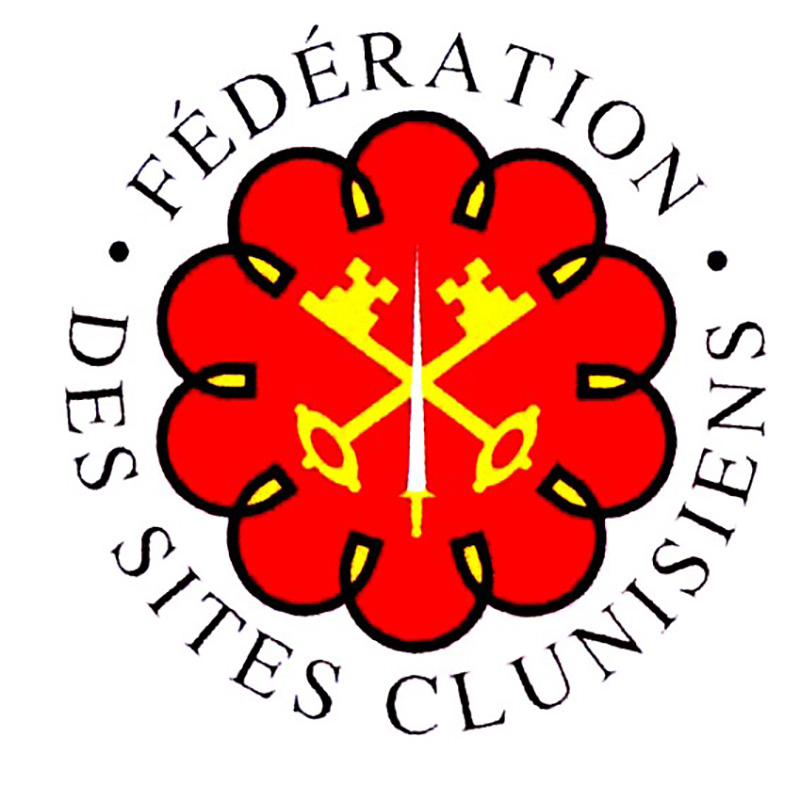 Logo fédération européenne des sites clunisiens